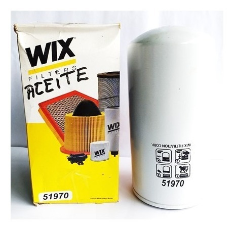 Filtro De Aceite  Marca Wix Nro.51970