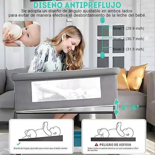 Corrales Para Bebés Cuna Corral Con Mosquitero Altura Regula