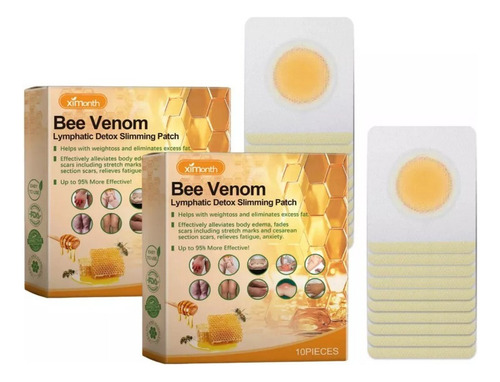 20×pflaster Drenaje Linfático Voilaist Bienengift (2 Unidad)