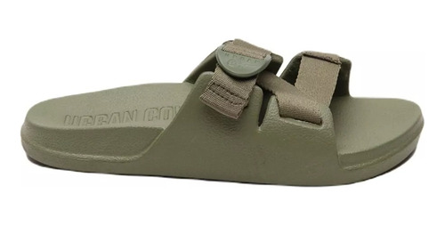 Sandalias Urban Cow Amy Slide Chanclas Verde