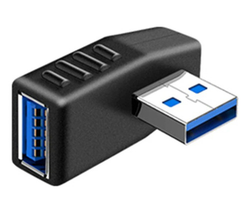 Adaptador Extensor 90 Grados Usb 3.0 Tipo A Macho-hembra