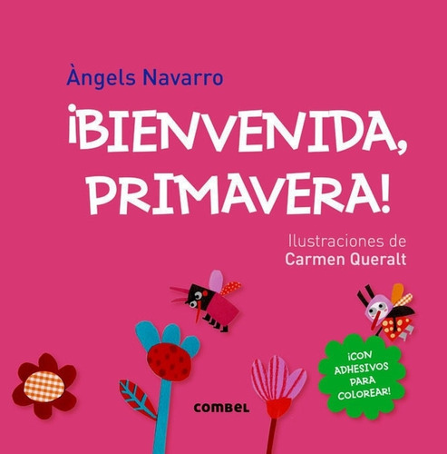 Bienvenida, Primavera! C/adhesivos Para Colorear 