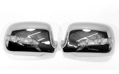 Cubre Espejos Cromados  Con Led  Chevrolet Dmax 2005-2013
