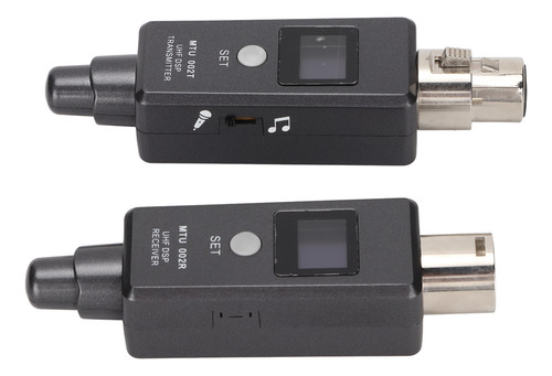 Adaptador De Receptor Xlr Para Micrófono Inalámbrico Recarga