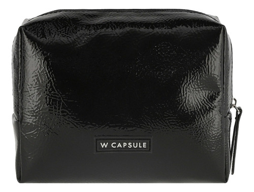Cosmetiquera Para Mujer Batman W Capsule Negro Acsimcoe41cw Diseño De La Tela Gráfico