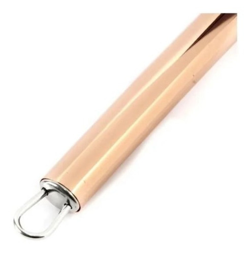 Kit C/6 Batedor De Clara Em Neve Ovos Fuê Fouet Rose Inox