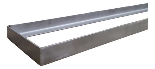 Grelha Piso Com Requadro Inox Perfurada 500x200mm