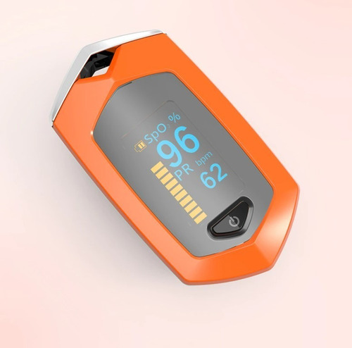 Imagen 8 de 10 de Saturometro Oximetro Recargable Colores Usb Con Estuche Stgo