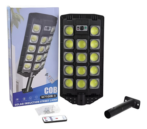 Pack X2 Foco Led Solar Con Sensor Movimiento Y Control 600w
