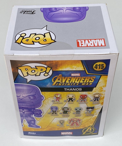 Funko Marvel Avengers Infinity War Thanos # 415