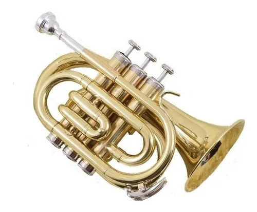 comprar Trompeta Pocket Dorada Trompetin Prix Paris Estuche
