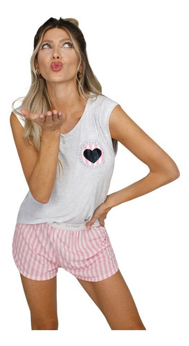 Pijama Mujer Verano So Pink Style 11649