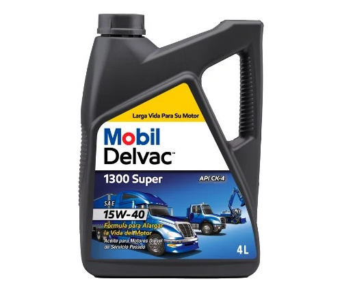 Aceite Mobil Delvac 1300 Super 15w-40 Bidon 4 Litros