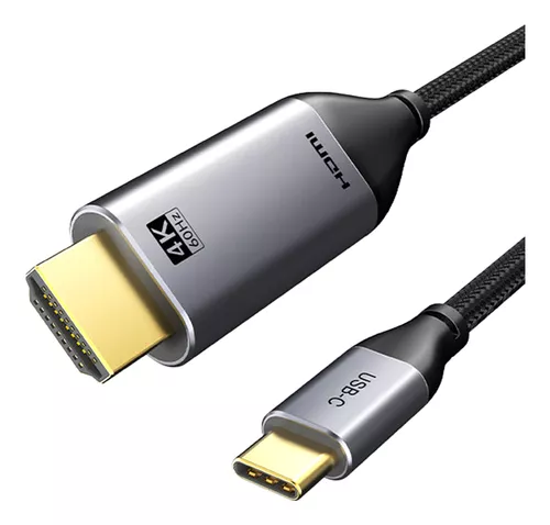 Adaptador Usb-c A Hdmi Conectores Dorados 4k 60hz