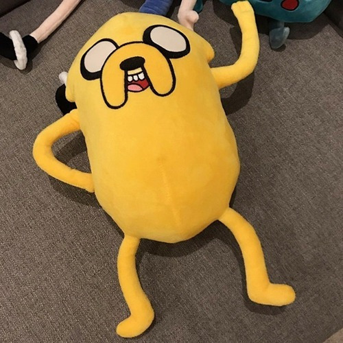 Muñeco De Peluche Adventure Time Finn Jake Penguin, 3 Piezas