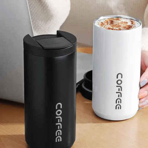 Botella Termo De Café De Acero Inoxidable De 500 Ml