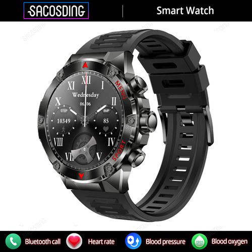 Reloj Inteligente Hombres Bluetooth Amoeled 1.43smart Watch