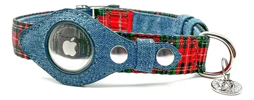 Collar De Perro Airtag Para Airtag, Seguimiento Gps Suave Y