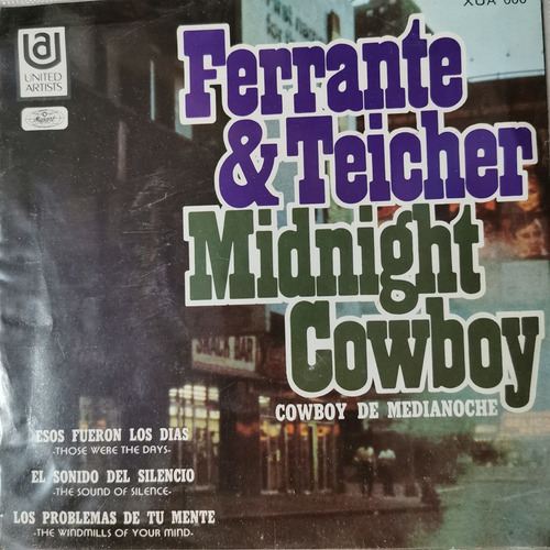 Disco 45 Rpm: Ferrante Teicher- Midnight Cowboy,,,