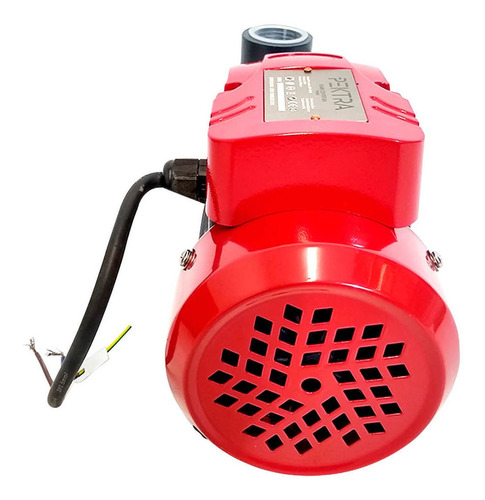Imagen 4 de 4 de Bomba periférica Pektra PKQB60 0.5hp color rojo 220V