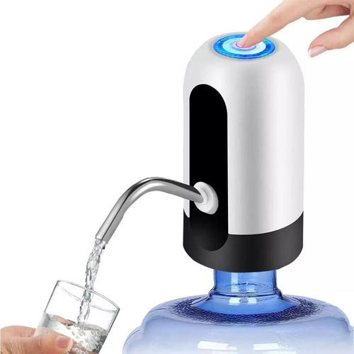 Dispenser Bidon Bomba De Agua Recargable Usb Automatico