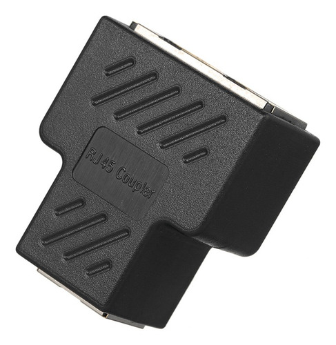 Rj45 Adaptador Divisor Conector 1 Para 2 Portas Femininas Pa
