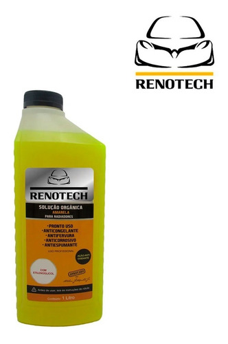 Aditivo Para Radiador Organico Amarelo 1 L 176383-b