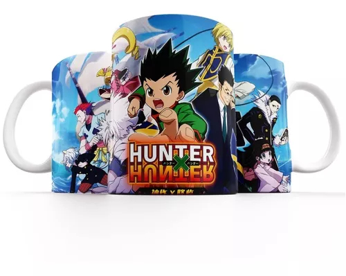 Caneca Hunter x Hunter Personagens anime desenho