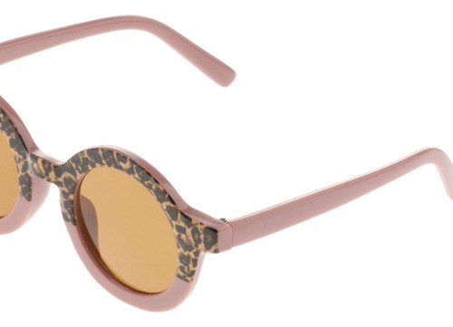 2 Gafas Sol Para Niños Pequeños Gafas Redondas Rosa