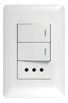 Comprar Tomacorriente 10a + Interruptor X2 9\u002F12 10a Blanco 250v