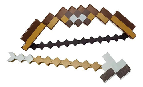 Arco Encantado Do Minecraft Com Flecha Em Forma De Poção