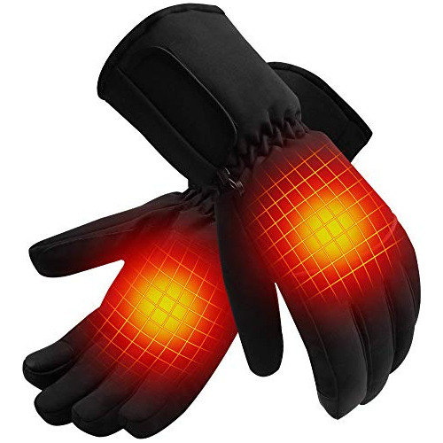 Qilove Cold Weather Battery Heated Gloves For Hombre Hand Wa