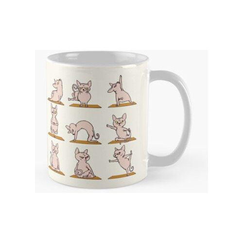 Taza Sphynx Cat Yoga Calidad Premium