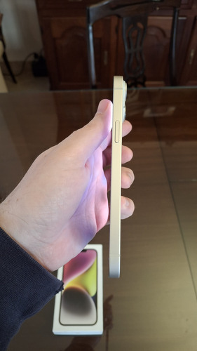 Iphone 14 Plus 128 Gb Blanco Estelar Bateria 86 + Cargador Blanco (Usado)