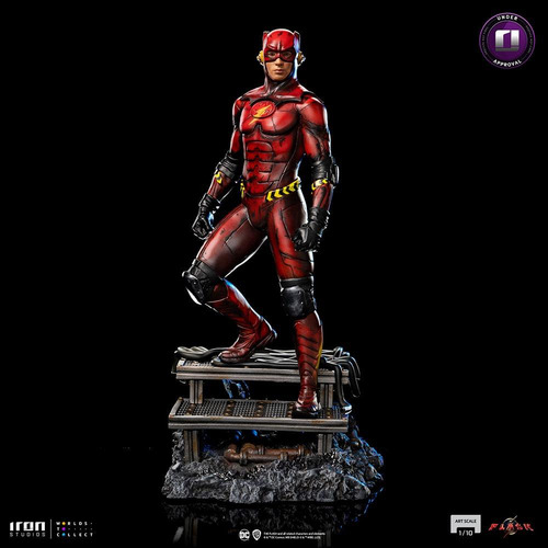 Estátua Flash Alternate The Flash Movie 1/10 Iron Studios