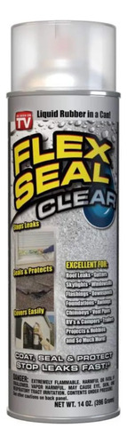 Flex Seal Sellador Spray 396gr Color Transparente Transparente