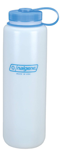 Nalgene Botella De Agua De Boca Ancha De Hdpe, Transparente,