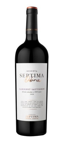 Vino Séptima Obra Cabernet Sauvignon 750ml Local