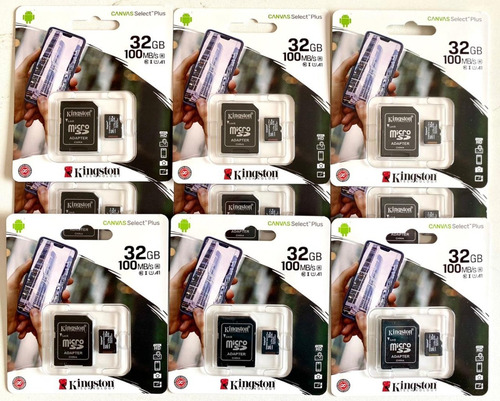 Micro Sd 32gb Kingston Original Lacrado Na Embalagem