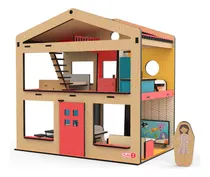 Comprar Casa Madera Juego Infantil Niños Incluye Muebles Planz