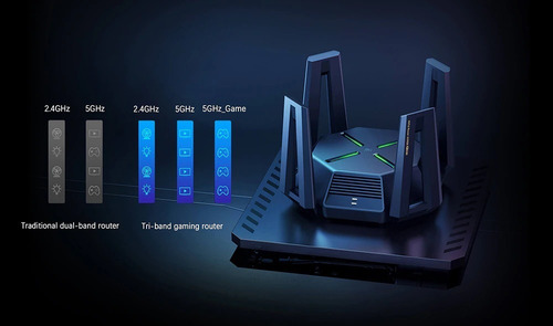 Roteador Xiaomi Ax9000 Tri-band Wifi 6 2.4 5ghz Gamer Mesh