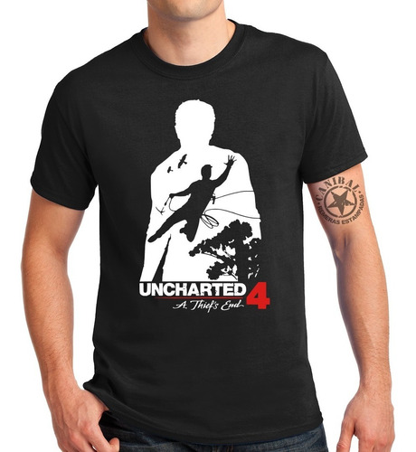 Remeras Uncharted Nathan Drake Remeras Estampadas Canibal