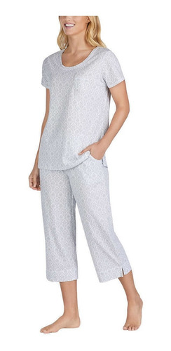 Imagen 1 de 3 de Carole Hochman Pijama Capri De 2 Piezas Para Mujer