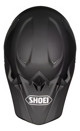 Casco Motocross Shoei Vfx-w Negro Mate Enduro Negro Solido Xl