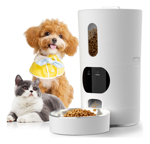 Comedero Automático Para Mascotas 4l, 5g, Wi-fi