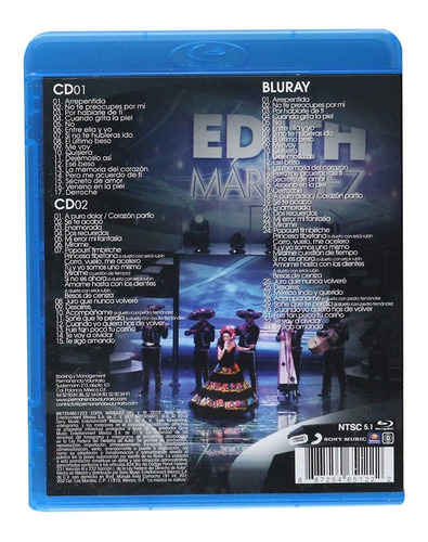 Edith Marquez - Mi Sueño Mi Fantasía Blu Ray + Cd