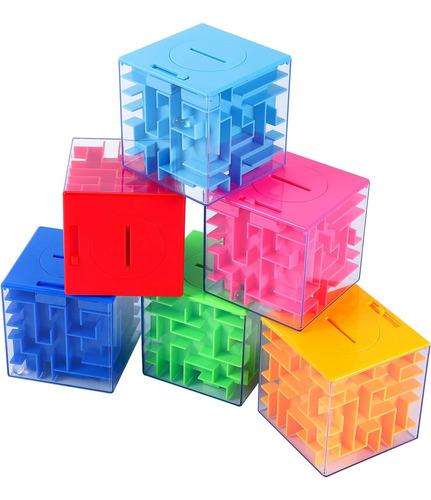 6pack Money Maze Puzzle Box, Twister.ck Unique Money Gift Ho