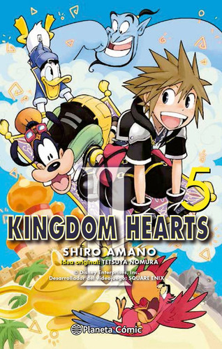 Kingdom Hearts Ii Nãâº 05/10, De Amano, Shiro. Editorial Planeta Cómic, Tapa Blanda En Español