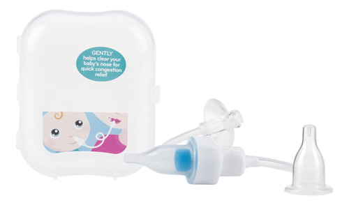 Nuby, Breathe-eez - Aspirador Nasal Infantil Con Estuche De