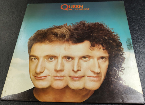 Queen The Miracle Lp Brasil 1ra Edic Freddie Mercury Rush U2